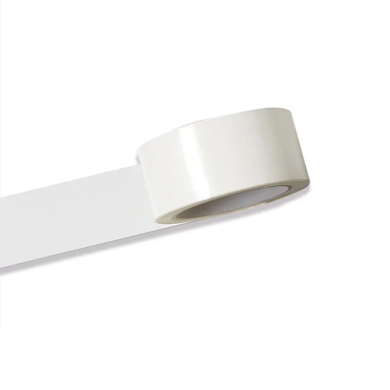 Adhésif PVC blanc